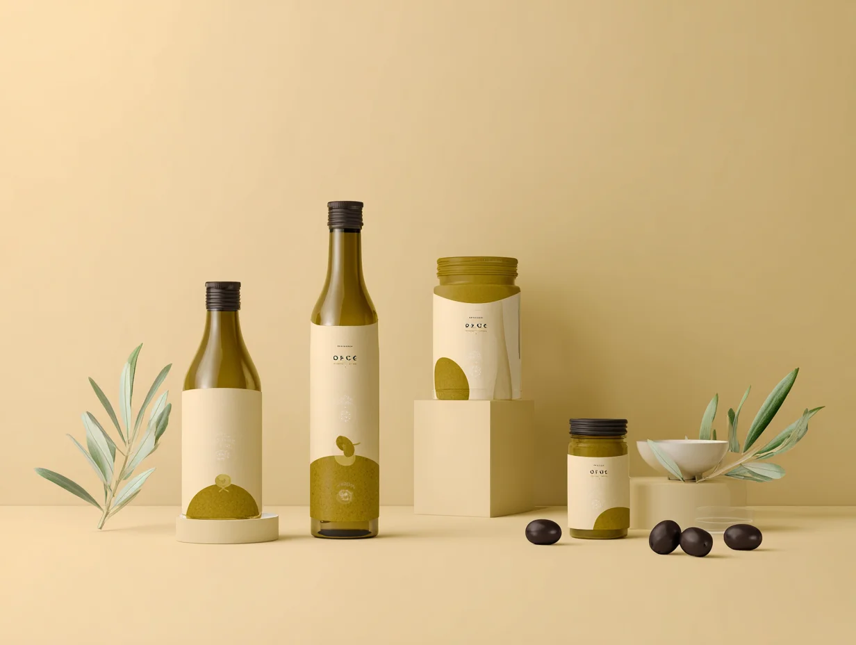 Imagen corporativa, packaging y etiquetado premium para productores de AOVE en Jaén: cómo construir una marca de aceite de oliva que conquiste mercados internacionales.